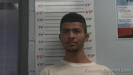 Mugshot of ISRAEL ANTONIO MAYO booked in Sandoval County, New Mexico on April 9, 2026