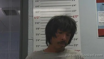 Mugshot of DAMIAN JAY PINO booked in Sandoval County, New Mexico on April 8, 2026