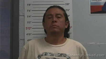 Mugshot of EDWIN E GACHUPIN booked in Sandoval County, New Mexico on April 9, 2026