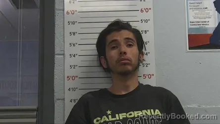 Mugshot of MARIO GONZALEZ booked in Sandoval County, New Mexico on April 14, 2026