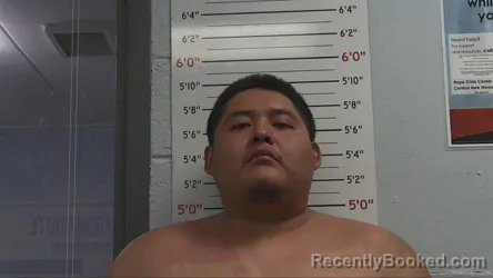 Mugshot of DARIEN JAMES GARCIA booked in Sandoval County, New Mexico on April 16, 2026