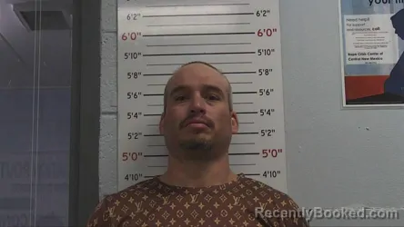 Mugshot of MARIO A CASAS booked in Sandoval County, New Mexico on April 17, 2026