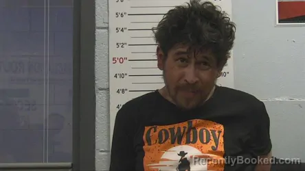 Mugshot of DAVID LUCERO booked in Sandoval County, New Mexico on April 22, 2026