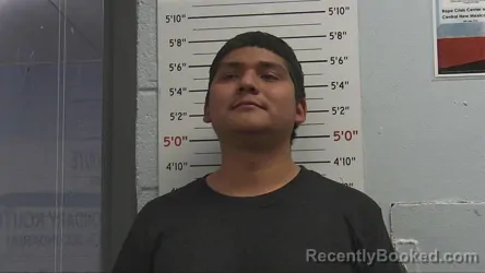 Mugshot of TYSHON GARCIA booked in Sandoval County, New Mexico on April 24, 2026