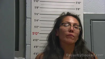 Mugshot of AMBER MARISSA BACA booked in Sandoval County, New Mexico on May 20, 2026