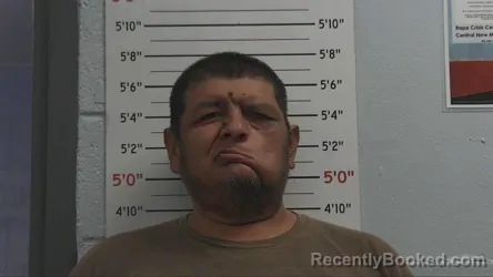 Mugshot of MYRON JAMES SHENDO booked in Sandoval County, New Mexico on May 21, 2026