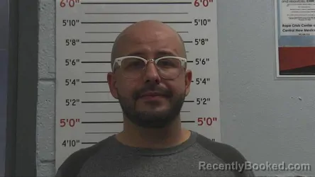 Mugshot of AMOS MARTINEZ booked in Sandoval County, New Mexico on May 25, 2026