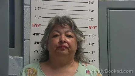Booking photo from Sandoval County, New Mexico
