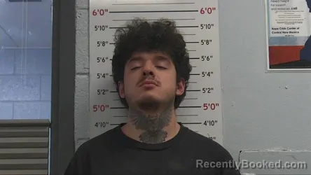 Mugshot of MARCUS VALDEZ booked in Sandoval County, New Mexico on June 11, 2026