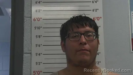Mugshot of QUINTUS Avery ABEITA booked in Sandoval County, New Mexico on June 25, 2026