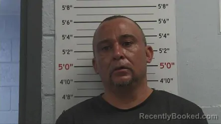 Mugshot of KELLY CARLOS BACA booked in Sandoval County, New Mexico on June 27, 2026