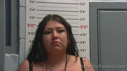 Mugshot of KYLA ANN JIM booked in Sandoval County, New Mexico on July 11, 2026