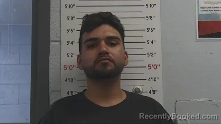Mugshot of SANTIAGO MENDEZ booked in Sandoval County, New Mexico on July 14, 2026