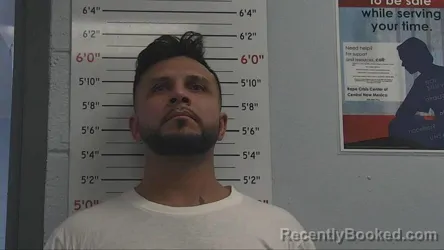 Mugshot of ANDRES HOLGUIN booked in Sandoval County, New Mexico on July 14, 2026