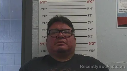 Mugshot of CHRISTOPHER BENALLY booked in Sandoval County, New Mexico on July 14, 2026