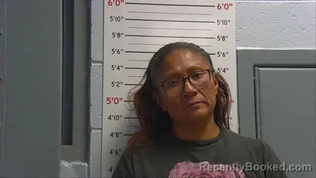 Mugshot of STELLA CAROLINE PANANA booked in Sandoval County, New Mexico on July 18, 2026