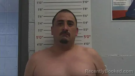 Mugshot of JOSEPH GARCIA booked in Sandoval County, New Mexico on July 19, 2026