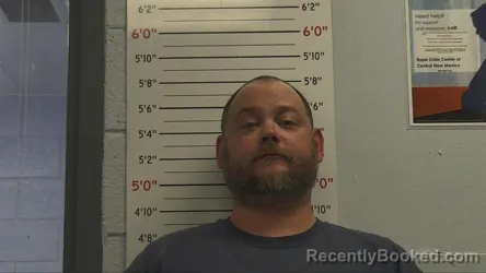 Mugshot of JUSTIN GARRETT IMHOFF booked in Sandoval County, New Mexico on July 21, 2026