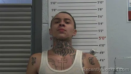 Mugshot of Raymond Montoya booked in Sandoval County, New Mexico on August 16, 2026