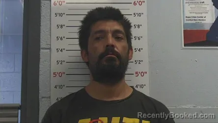 Mugshot of Peter Lucero booked in Sandoval County, New Mexico on September 5, 2026
