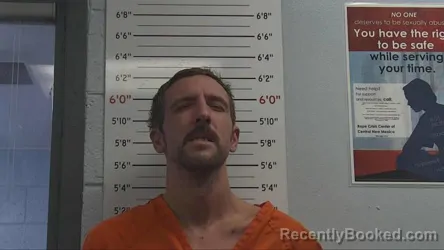 Mugshot of Bradley Cole Gurley booked in Sandoval County, New Mexico on September 17, 2026