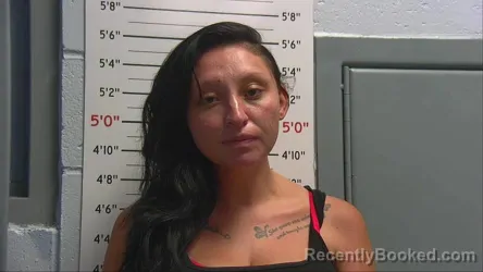 Mugshot of Kimberly Lucero booked in Sandoval County, New Mexico on September 17, 2026