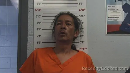 Mugshot of Raynard Pino booked in Sandoval County, New Mexico on September 17, 2026