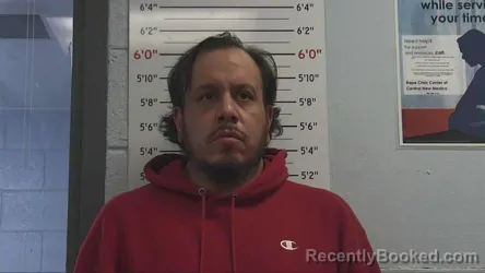 Mugshot of Matthew Trujillo booked in Sandoval County, New Mexico on September 18, 2026