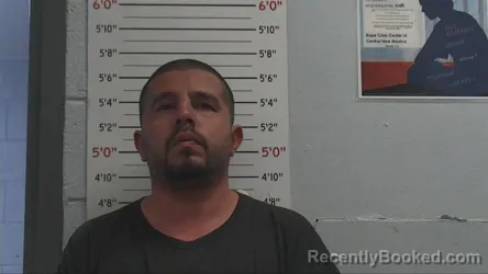 Mugshot of August Howard booked in Sandoval County, New Mexico on September 18, 2026