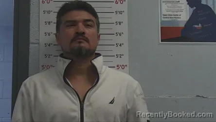 Mugshot of Moises Astello booked in Sandoval County, New Mexico on September 18, 2026