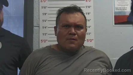 Mugshot of Javin Owen Garcia booked in Sandoval County, New Mexico on September 18, 2026