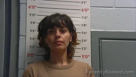 Mugshot of Karla Meza booked in Sandoval County, New Mexico on September 19, 2026