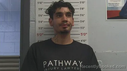 Mugshot of Santiago Segura Fresquez booked in Sandoval County, New Mexico on September 19, 2026
