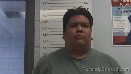 Mugshot of Joshua Ortiz booked in Sandoval County, New Mexico on September 22, 2026