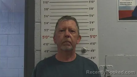 Mugshot of Ronald Gray Howe booked in Sandoval County, New Mexico on September 22, 2026