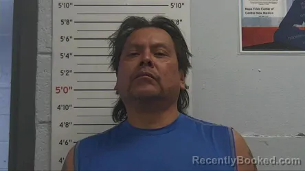 Mugshot of Derrick Gasper booked in Sandoval County, New Mexico on September 23, 2026