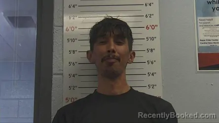 Mugshot of Carl Manfor Angelo Chavez booked in Sandoval County, New Mexico on September 24, 2026
