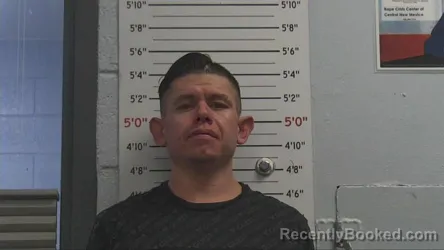 Mugshot of Abel Tomas Cruz booked in Sandoval County, New Mexico on September 24, 2026