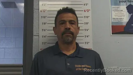 Mugshot of Ramon Molinar booked in Sandoval County, New Mexico on September 25, 2026