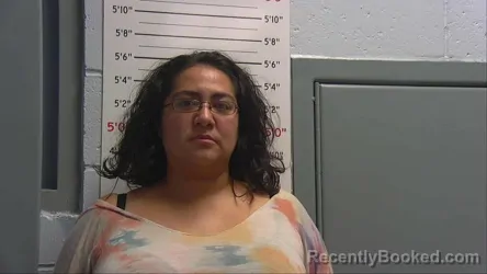 Mugshot of Heather Garcia booked in Sandoval County, New Mexico on September 26, 2026