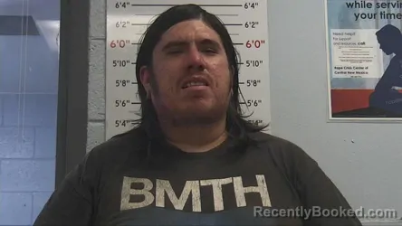 Mugshot of Arturo Arreola booked in Sandoval County, New Mexico on October 1, 2026
