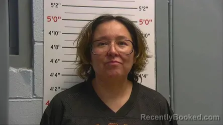 Mugshot of Jenna Calabaza booked in Sandoval County, New Mexico on October 7, 2026