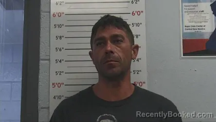 Mugshot of Chris Paul Chavez booked in Sandoval County, New Mexico on October 8, 2026