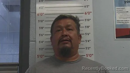 Mugshot of Elrick Sleuth booked in Sandoval County, New Mexico on October 9, 2026