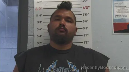 Mugshot of Julian Martinez booked in Sandoval County, New Mexico on October 10, 2026
