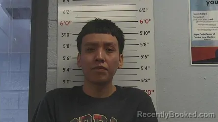 Mugshot of Shane Morgan booked in Sandoval County, New Mexico on October 10, 2026