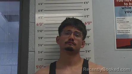 Mugshot of Jose Salazar booked in Sandoval County, New Mexico on October 11, 2026