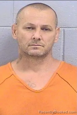 Mugshot of Larry David Casaus booked in San Juan County, New Mexico on August 16, 2026