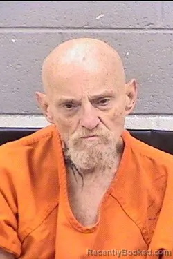 Mugshot of Bruce Dwaine Cook booked in San Juan County, New Mexico on October 18, 2026