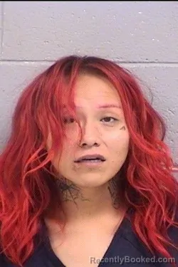Mugshot of Kayla Peaches Landon Moffitt booked in San Juan County, New Mexico on August 1, 2026